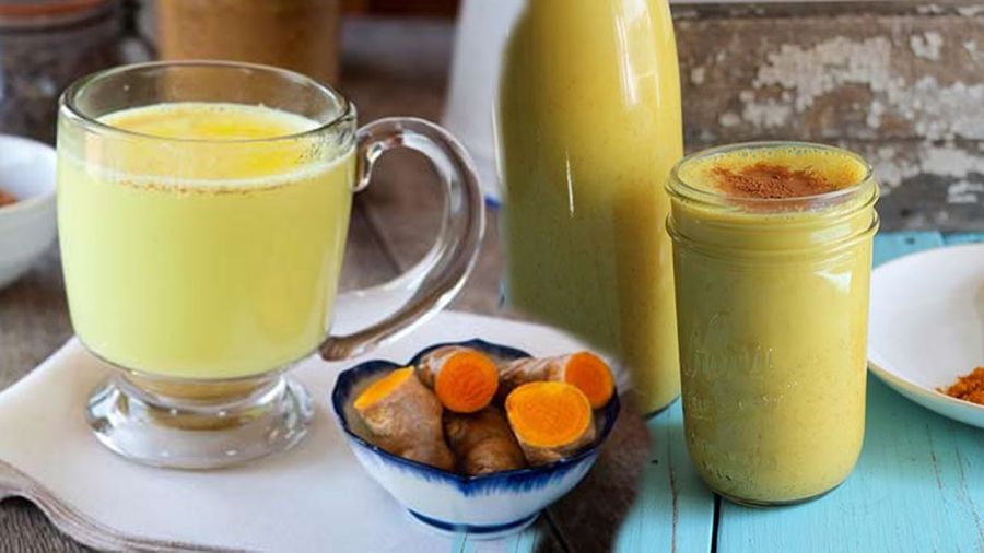 طرز تهیه شیر زردچوبه برای درمان سرما خوردگی